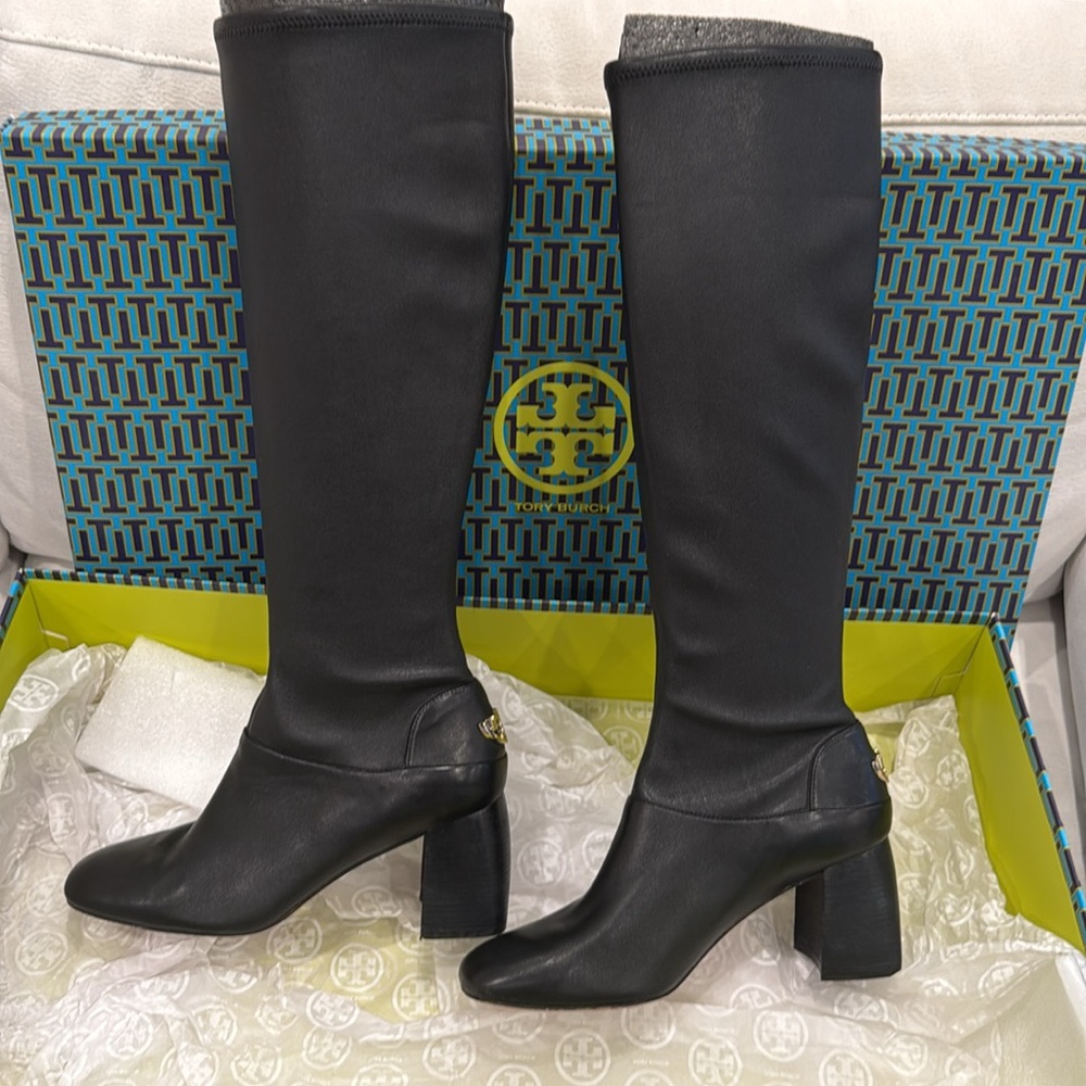 Tory Burch Boots, stretch nappa